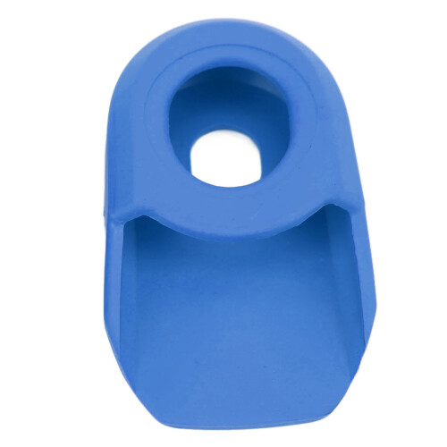 2 Stück Silikon-Kettenblattabdeckung Schutz Blau, 6,8x4cm 2