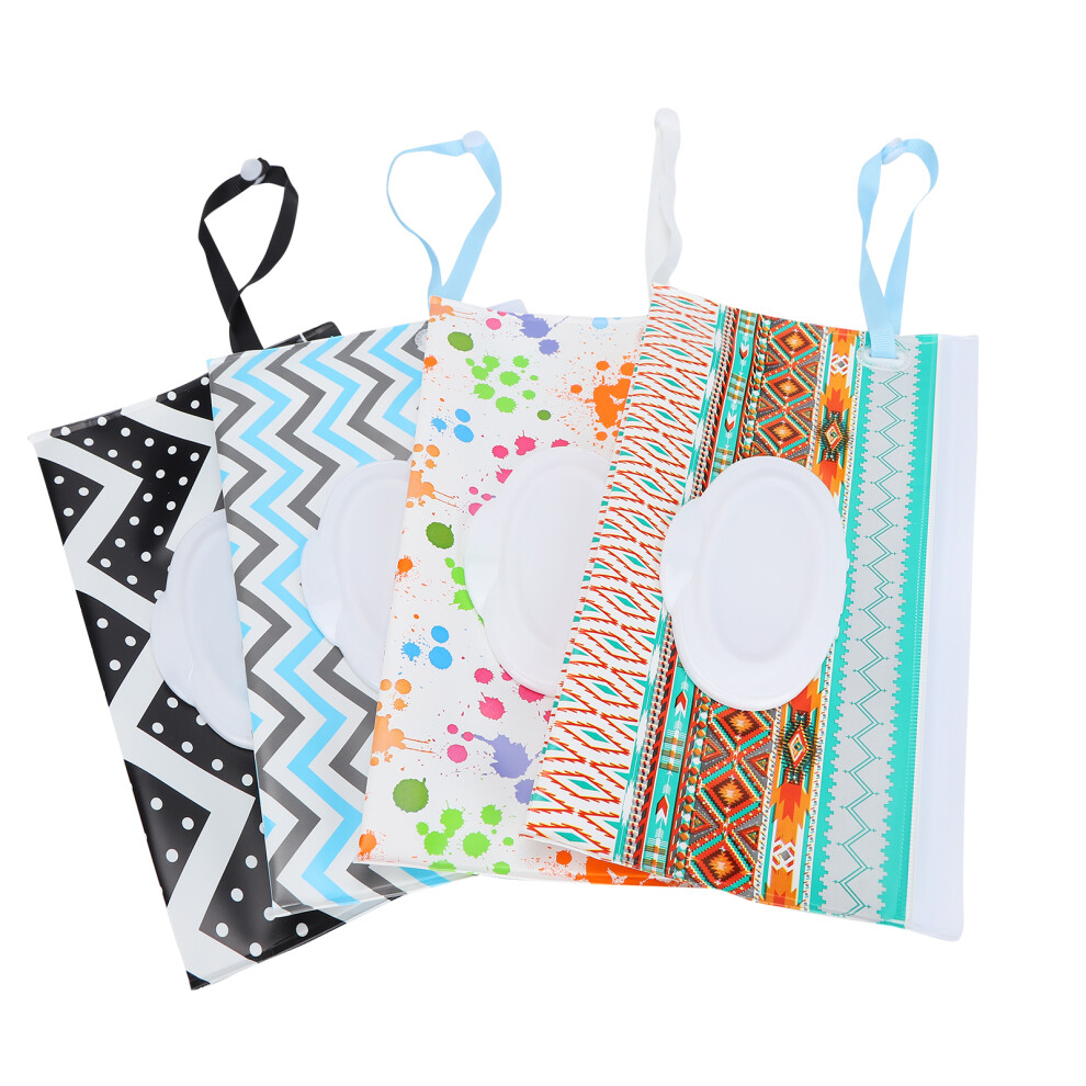 EVA Wet Wipe Pouch Dispenser - Refillable & Portable for Bathrooms & Baby Rooms