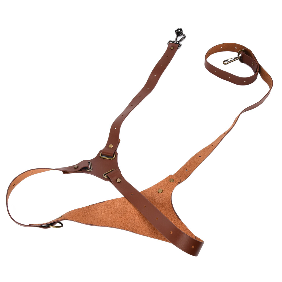Premium Leather Camera Strap Right Shoulder Harness Single Shoulder For Cameras 4961358042325