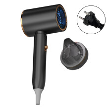 1800W Adjustable Fast Speed Hair Dryer Three Heating Hair-Black