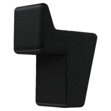 Nonslip Door Wedge Protector With Enhances Grip Scratch-Black