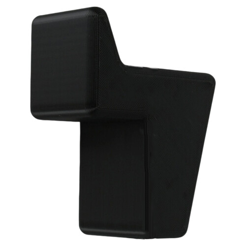 Nonslip Door Wedge Protector With Enhances Grip Scratch-Black