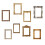 Vintage Frame Border Sticker Adhesive PVC Wall Decals-Style A 1