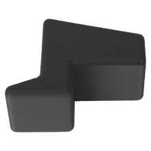 Nonslip Window Door Wedge Stabilizer Patios Door Security-Gray
