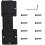 Heavy Type Adjustable Steel Gate Latches Locking Bar-5.5 inches 1