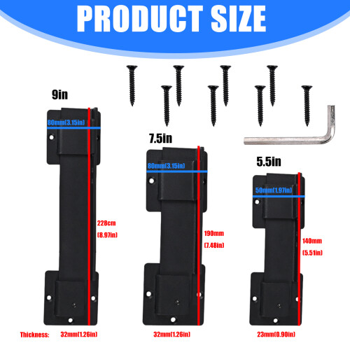 Heavy Type Metal Gate Lock 4 Adjustable Positions Anti-9 inches 2