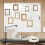 Vintage Frame Border Sticker Adhesive PVC Wall Decals-Style A 7