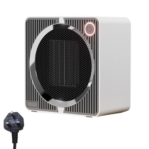Portable 220V 500W PTC Electric Heater Automatic-White