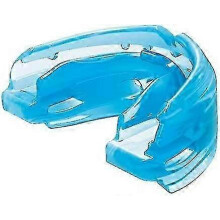 (As show, Blue) Braces Mouthguard With Upper And Lower Teeth Protection For Sports Instant Fit Technology