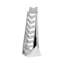 Motorcycle Radiator Grille For Harley Softail Street Bobber Breakout ABS Front Radiator Cover Chin Fairing Chrome Black