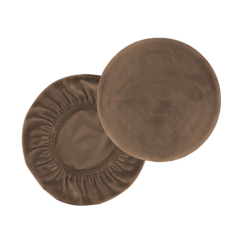 (Leather, L) 2X Stool Cover Bar Supplies Dustproof Chair Covers Softness Handily-image-OPC-PMRDG5W-NEW