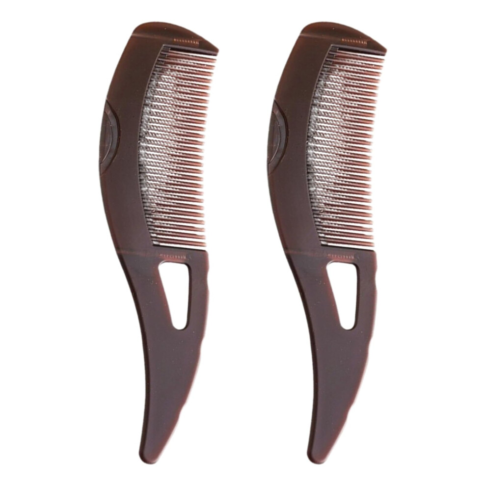 Unisex Dandruff Combs 2Pack Scalp Massage Removes Dandruff Hollow-Tooth Comb Reduces Oil Promotes Hair Growth For Women And Men