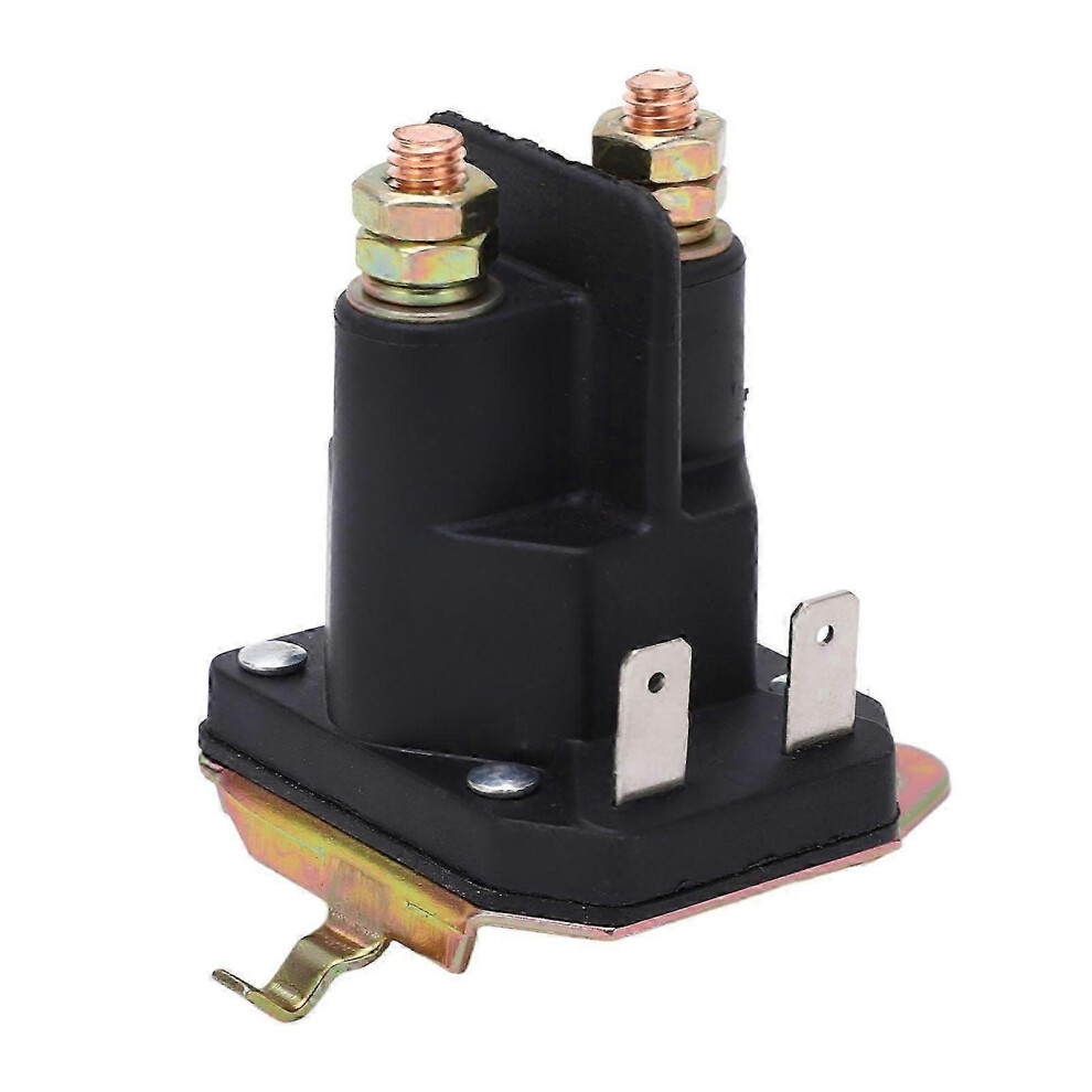Kikidex (As Show, One Size) 12V Starter Solenoid With 2 Terminal 532138406 Compact Structure Replacement For Husqvarna