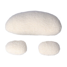 Newborn Baby Posing Pillow Set, Beige, 30x12cm, Soft Infant Basket Filling