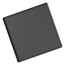 50cm Heavy Duty Silicone Base Mat-Black small honeycomb patt