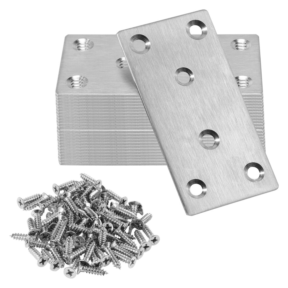 20Pcs Metal Straight Brace Repair Joining Fixing-80X40mm 7754000278480