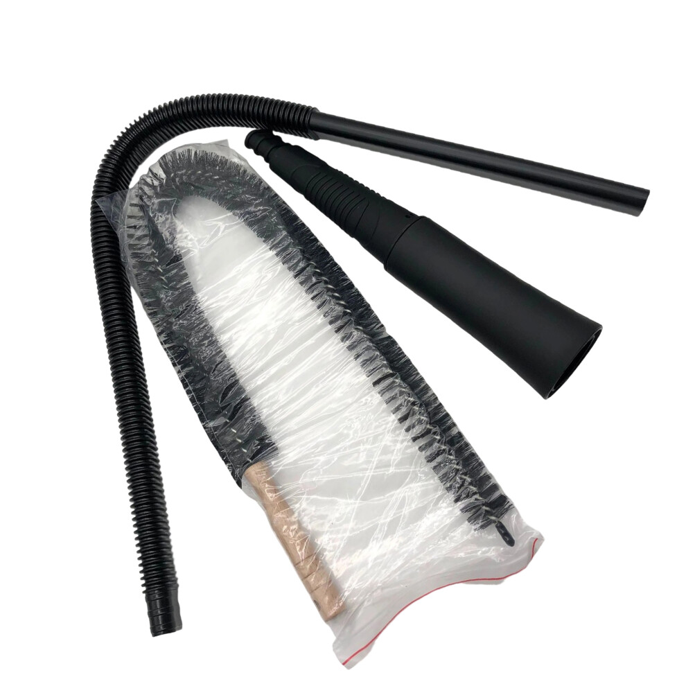Universal Vacuum Hose Attachment And Lint Brush Dryer-Black 7754000278831