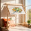 Adjustable Wood Embroidery Stand With Rotating Frame For Crosses 7