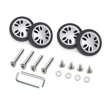 4 Stück Universal-Fit-Gepäckräder Praktische-8Modell