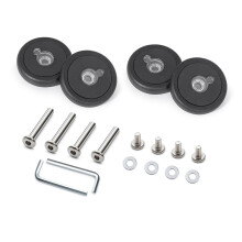 4PCS Leise Spinnerräder für Koffer Praktische-62Modell