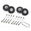 4PCS Leise 360 Spin Gepäckräder Praktische-42Modell 1