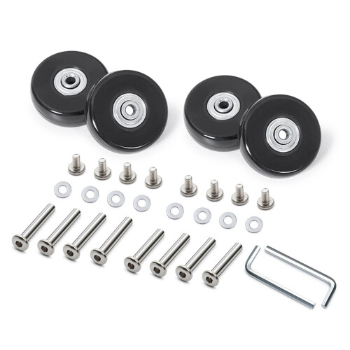 4PCS Leise 360 Spin Gepäckräder Praktische-42Modell