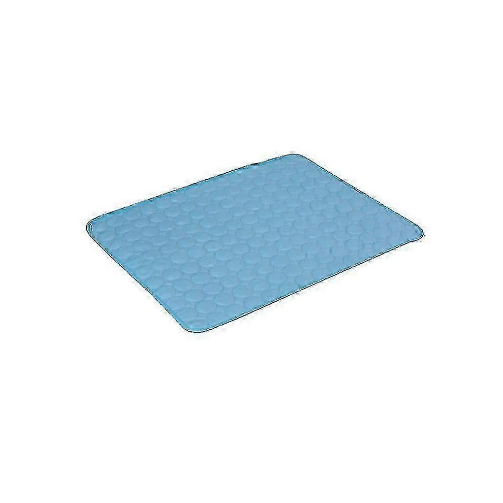 Kikidex (Xl 100-70Cm, ) Pet Cooling Mat Pet Cooling Pad Dog Cooling Mat Pet Self Cooling Mat Pet Cooling Blanket For Dogs And Cats Blue