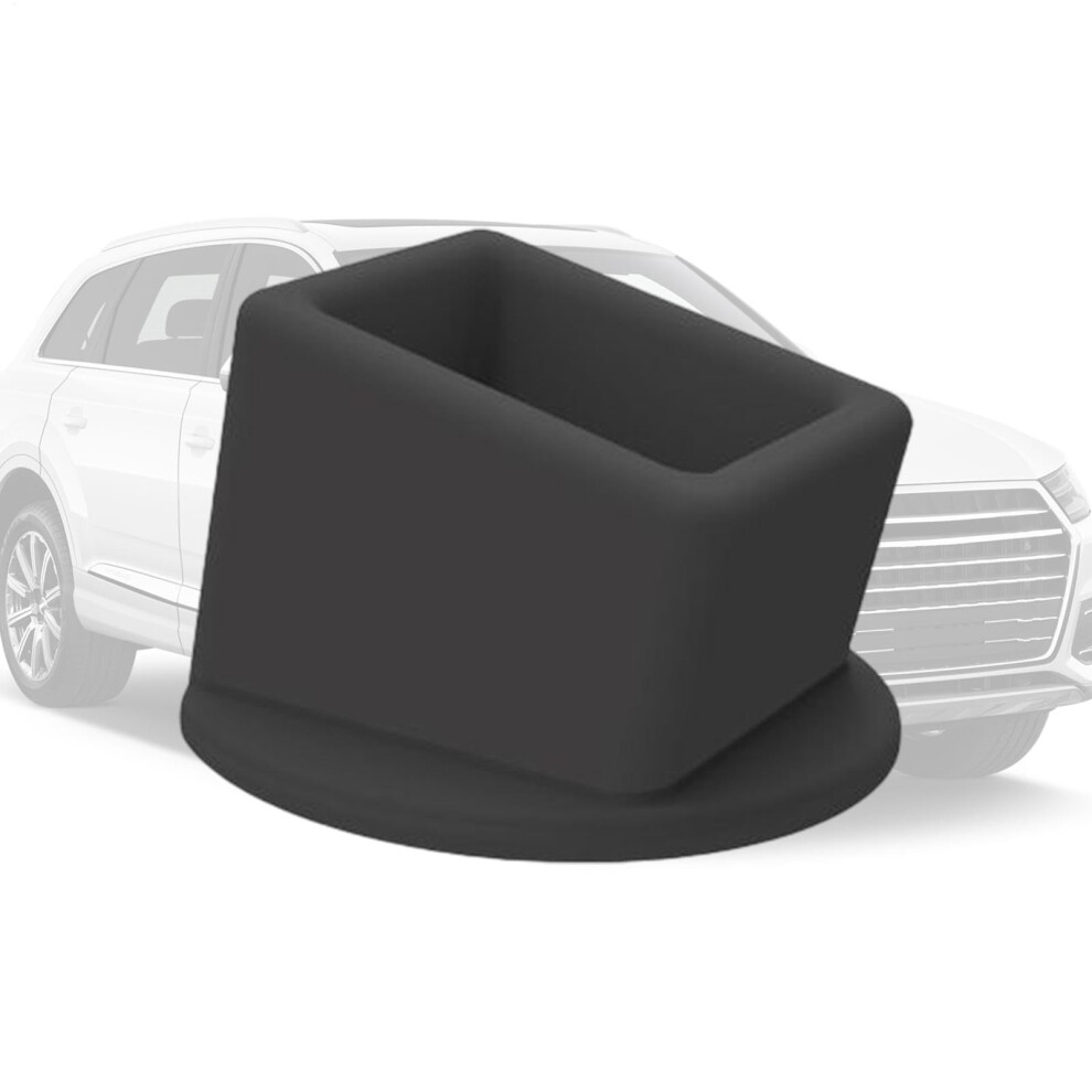 Buckle Booster Seat Belt Buckle Holder Silicone Vehicle Buckle Stabilizer Receptacle For Back Seat Kids Black 9339159005255
