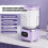 Verplaatsbare 2L-wasmachine met draaidroger en stille-Roze 5