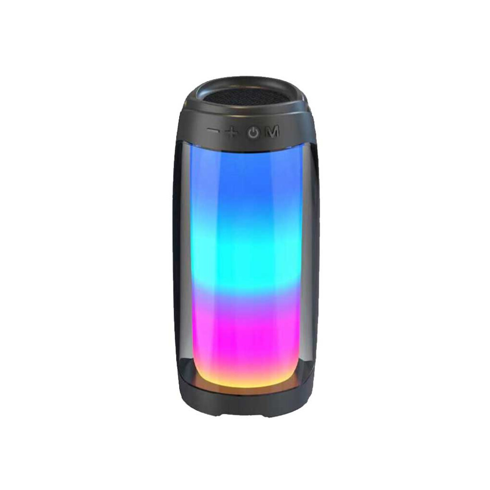 (Black) Wireless Speaker Rechargeable Loudspeaker Light Sound Box Waterproof-image-OPC-PMRDY66-NEW