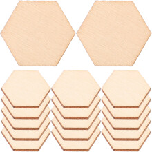 100 peças natural bruta, hexagonais para artesanato diy