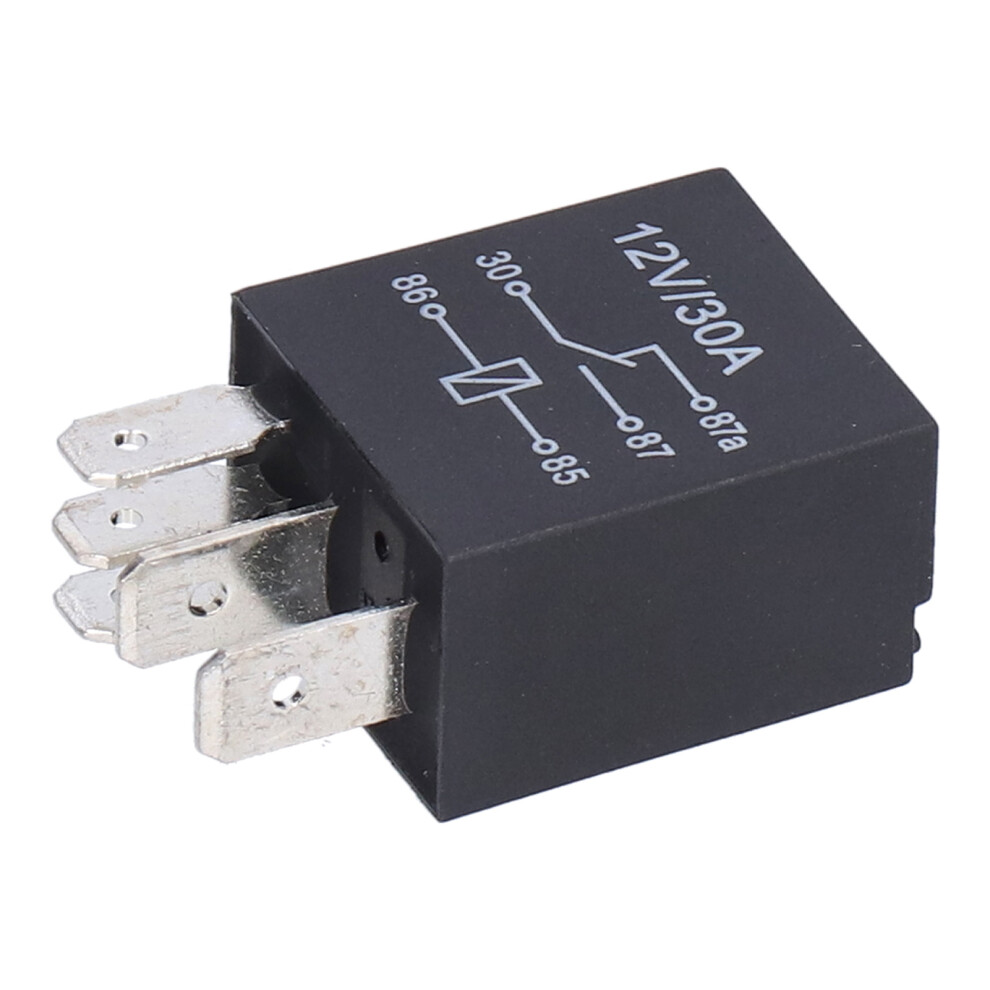 Violet 10Pcs 12V 30A Waterproof 5 Pin Car Relay Kit For Fog Lamps & Hvac 5021358045616