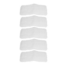 5 pièces de tampons en microfibre pour vadrouille 250 g blancs pour SK140/115