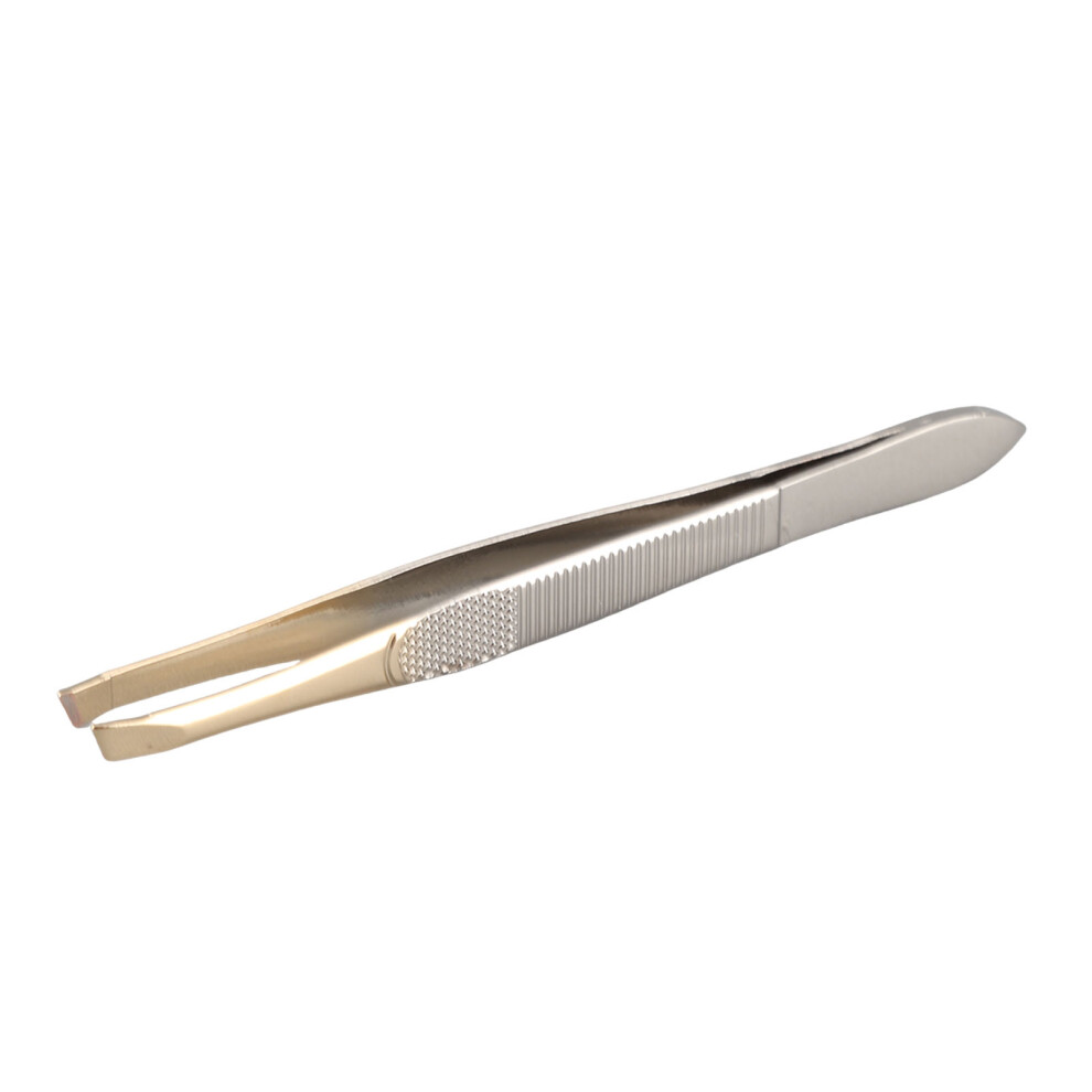 A620 Precise Stainless Steel Eyebrow Tweezers Non Slip Hair Removal