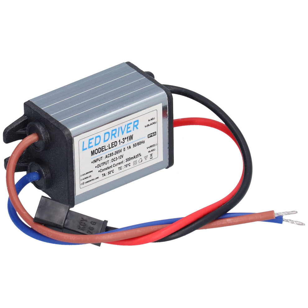 Led Driver Ac85-265V To Dc12v 300Ma Waterproof Ip65 Aluminum Shell Design 9481358047403