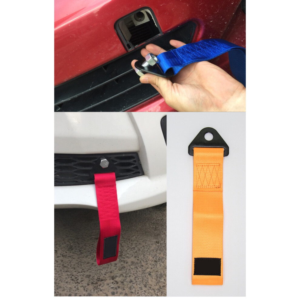 High Strength Polyester Tow Rope 2T 26Cm X 5Cm For Car Towing Equipment 9431358048160