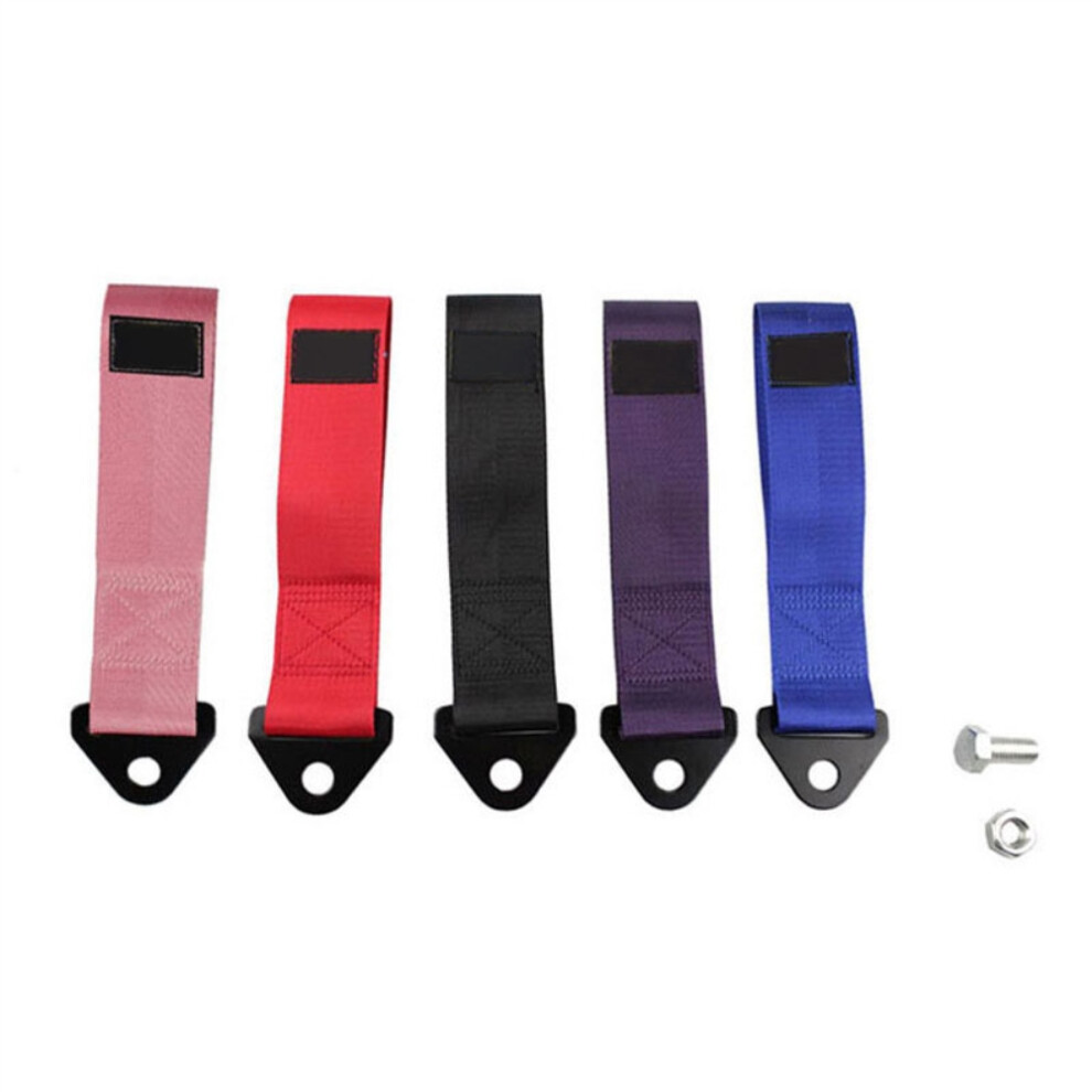 High Strength 2 Tons Polyester Tow Rope - 26Cm X 5Cm Car Towing Belt 4601358048186