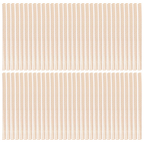 100 PCS Bindespirale 16mm Durchmesser 48 Schleife