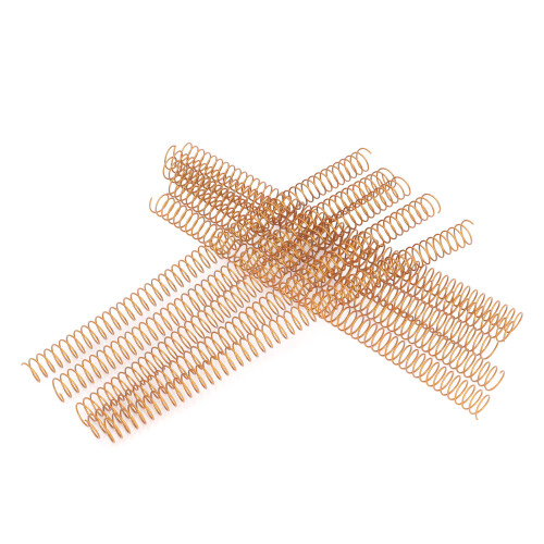 100 PCS Bindespirale 16mm Durchmesser 48 Schleife 1