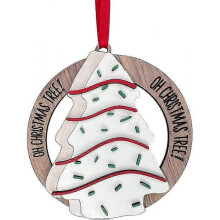 Christmas Tree Ornament Funny Christmas Ornaments Cute Christmas Ornaments Snack Cake Food Christmas Ornaments