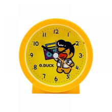 Alarm Clocks for Bedrooms, Cartoon Alarm Clock Little Yellow Duck Clock Night Light, Student Children's Home Decoration Desktop Clock(Yellow3)
