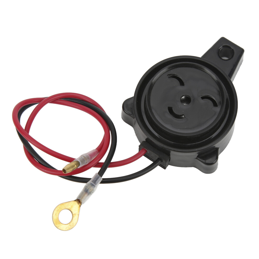12V Reversing Horn Beeper 105Db Backup Alarm For Car Truck Motorcycle Black 7651358049178