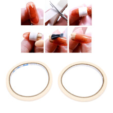 Nagelkunst-Tape Kleber 2 Stück für Salon & Zuhause 0,5cm x 17m Einfach in der Anwendung