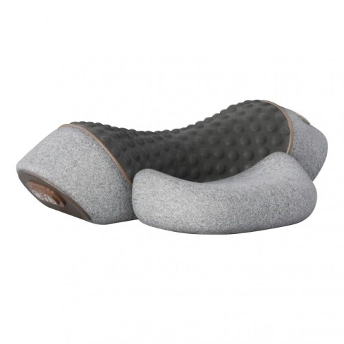 (Three,Space Gray)Neck Support Pillow Vibrating-Shiatsu Masage Pillow for Relax