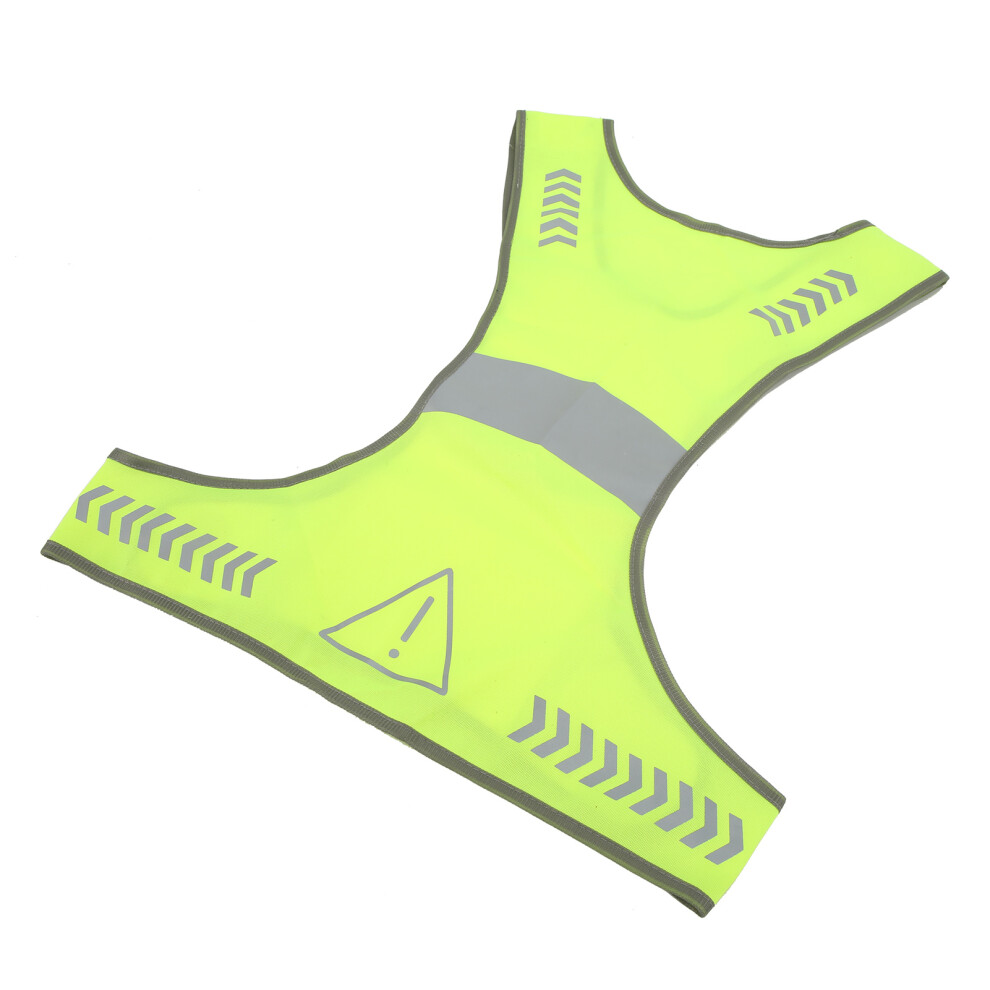 Reflective Safety Vest For Running And Cycling Adjustable High Visibility Gear 7901358049990