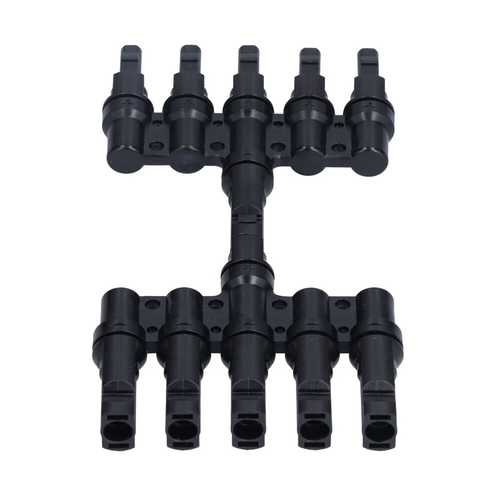 5-Way Solar Cable Branch Connector Ip67 Waterproof Male Female, 20A 4091358050126
