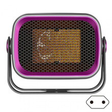 (EU plug, Grey) Household Space Heaters PTC-Fast Heating Ceramic Room Small Heaters Household Supply