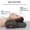 (Single, Gray) Neck Support Pillow Vibrating-Shiatsu Masage Pillow for Relax 4