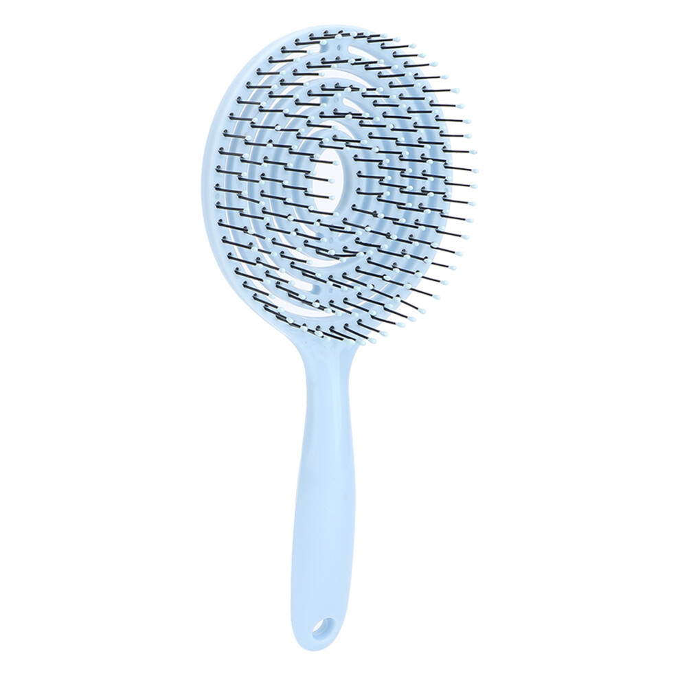 Round Soft Straightening Hair Detangling Comb for Curly & Wet Hair