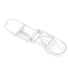 Portable Pill Cutter with Storage Box, Transparent Plastic, Easy to Cut